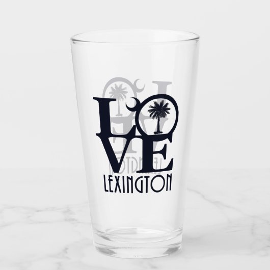 LIEBE Lexington SC Glas (Vorderseite)