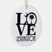 LIEBE Lexington SC Keramik Ornament (Rechts)