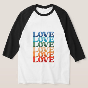 Liebe LGBT-Regenbogen-Monat T-Shirt