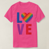 Liebe LGBT  T-Shirt (Design vorne)