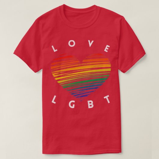 Liebe LGBT T-Shirt (Design vorne)