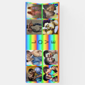 Liebe LGBTQIA+ Gleichstellung und Prix-Kundgebung Banner (Vertikal)
