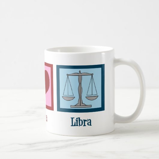Liebe Libra Kaffeetasse (Rechts)