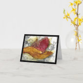 Liebe, Licht, Freude und Hoffnung Karte (Gelbe Blume)