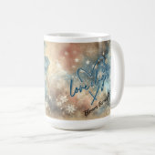Liebe & Licht Hanukkah-Kaffeetasse Kaffeetasse (VorderseiteRechts)