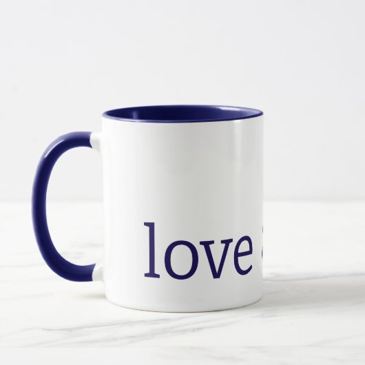Liebe & Licht Tasse (Links)