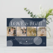 Liebe & Lichtfoto Weihnachten (Stehend Vorderseite)