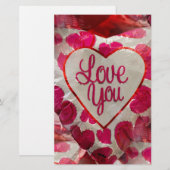 Liebe Liebe Briefpapier (Vorne/Hinten)