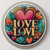 Liebe Liebe Button (Vorderseite)