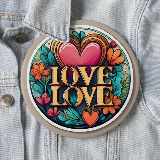 Liebe Liebe Button (Beispiel)