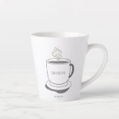 Liebe Liebe den ganzen Kaffee lieben Milchtasse (Rechts)