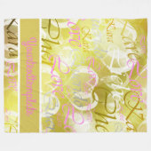 Liebe, liebe,kara,cher,käre,querido,text,Rose,fest Fleecedecke (Vorderseite (Horizontal))