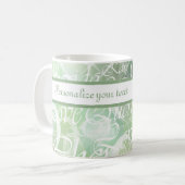 Liebe, liebe,kara,cher,käre,querido,text,Rose,fest Kaffeetasse (Vorderseite Links)