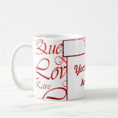 Liebe, liebe,kara,cher,käre,querido,text,Rose, Kaffeetasse (Links)