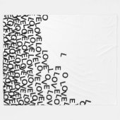 Liebe Liebe Liebe Decke (Vorderseite (Horizontal))