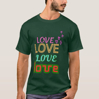 liebe liebe liebe liebe freund T-Shirt
