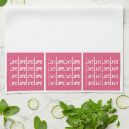 Liebe Liebe Liebe Liebe Küche Handtücher