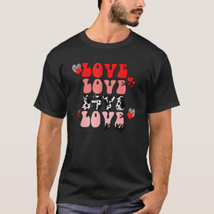 Liebe Liebe Liebe Liebe Xoxo Happy Valentine's Day T-Shirt