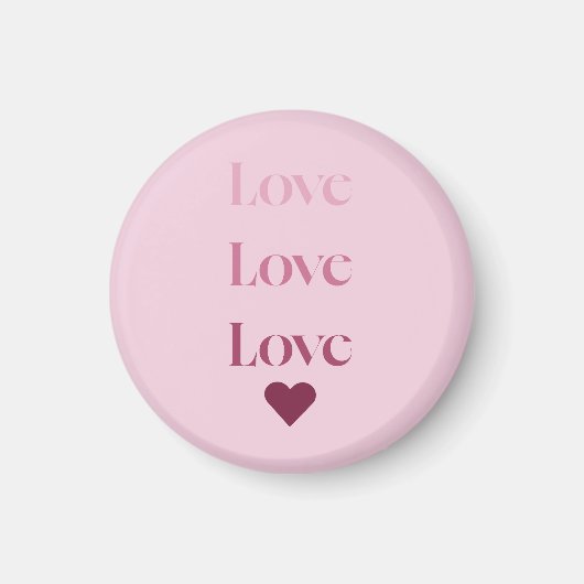 Liebe Liebe Liebe Magnet (Vorne)