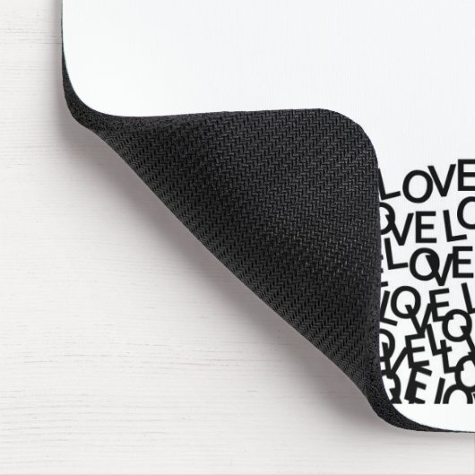 Liebe Liebe Liebe Mousepad (Ecke)