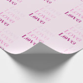 Liebe Liebe Liebe Packpapier (Ecke)