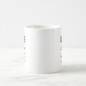 Liebe Liebe Liebe Tasse (Mittel)