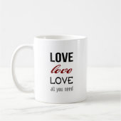 Liebe Liebe Liebe Tasse (Links)