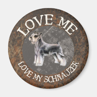Liebe, Liebe, mein Schnauzer Magnet