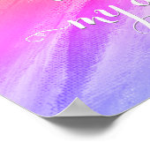 Liebe Liebe meinem Hund sarkastisches lustiges Pos Poster (Ecke)