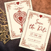 Liebe Liebe Save the Date Einladung
