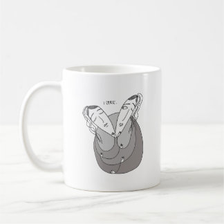 Liebe Liebeshandschuh Kaffeetasse