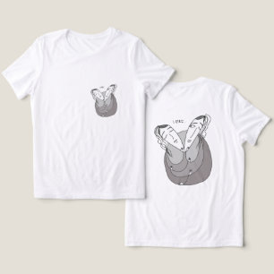 Liebe Liebeshandschuh Tri-Blend Shirt