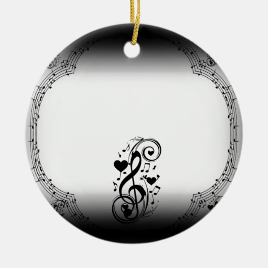 Liebe-Lied Sie Are_ Keramik Ornament (Vorne)