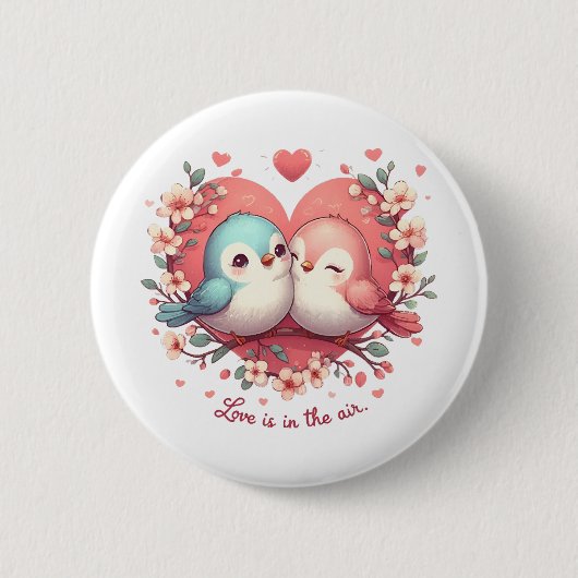 Liebe liegt in der Luft Button (Vorderseite)