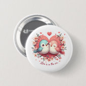 Liebe liegt in der Luft Button (Vorne & Hinten)