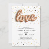 Liebe liegt in der Luft | Einladung der Interessen (Vorderseite)