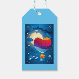 Liebe liegt in der Luft Geschenkanhänger