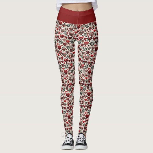 Liebe liegt in der Luft Leggings (Vorderseite)
