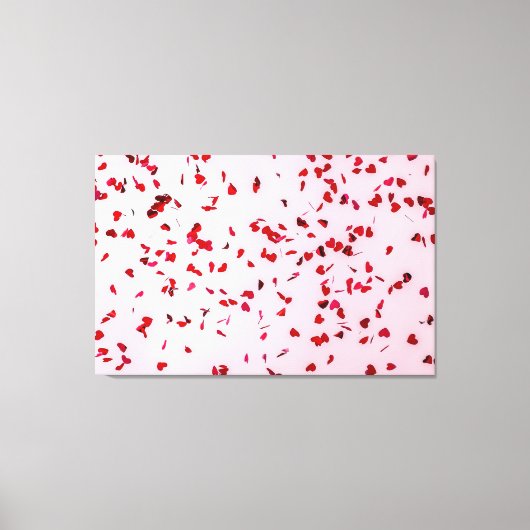 Liebe liegt in der Luft Leinwanddruck (Vorderseite)