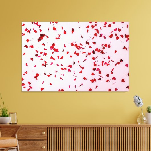 Liebe liegt in der Luft Leinwanddruck (Insitu (Wohnzimmer))