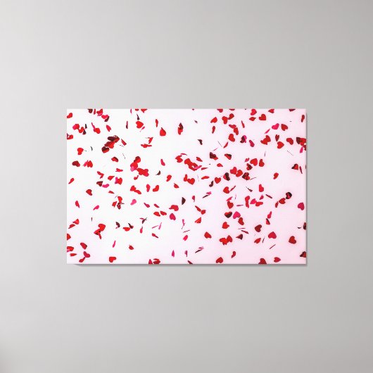 Liebe liegt in der Luft Leinwanddruck (Vorderseite)