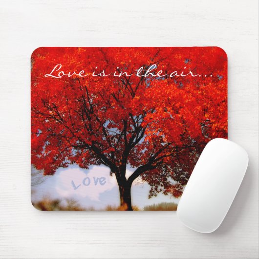 Liebe liegt in der Luft... Mousepad (Mit Mouse)