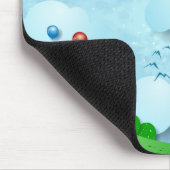 Liebe liegt in der Luft Mousepad (Ecke)