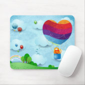 Liebe liegt in der Luft Mousepad (Mit Mouse)