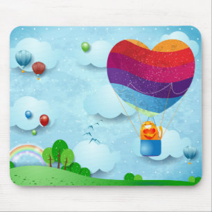 Liebe liegt in der Luft Mousepad
