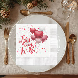 Liebe liegt in der Luft Papier Serviette