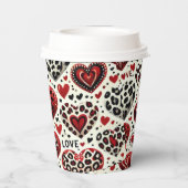 Liebe liegt in der Luft Pappbecher (Rückseite)