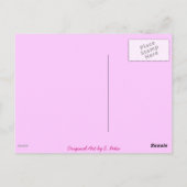 Liebe liegt in der Luft Postkarte (Rückseite)