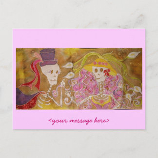 Liebe liegt in der Luft Postkarte