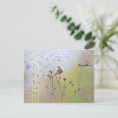 Liebe liegt in der Luft! Postkarte (Stehend Vorderseite)